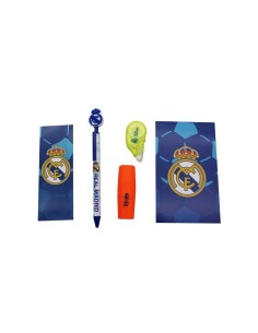 Set papeleria Real Madrid con Block de Notas 2