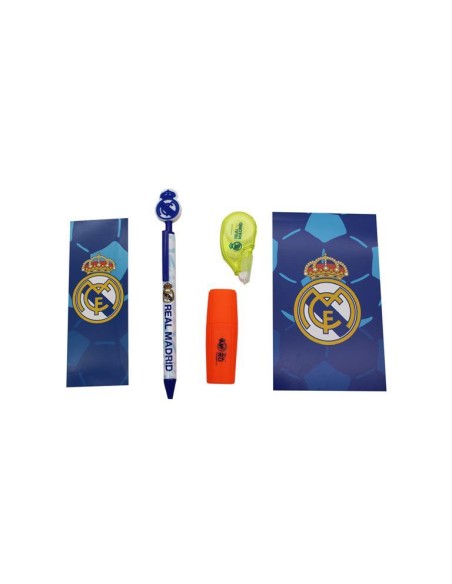 Set papeleria Real Madrid con Block de Notas