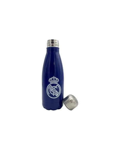 Botella Cantimplora azul Acero Inoxidable Real Madrid 550ml.