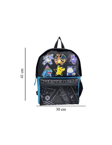 Mochila 42cm Pokemon Geo adaptable