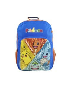 Mochila 43cm Pokemon Starters adaptable 