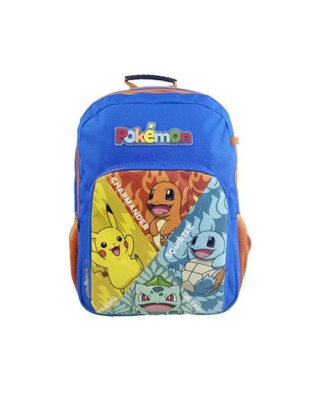 Mochila 43cm Pokemon Starters adaptable 