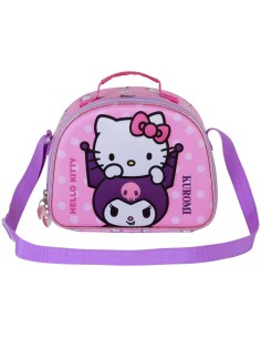 Bolsa portameriendas Hello Kitty Kuromi 3d 