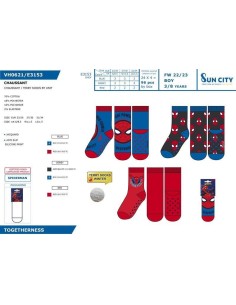 Calcetínes antideslizantes (un par) Spiderman VH0621 2