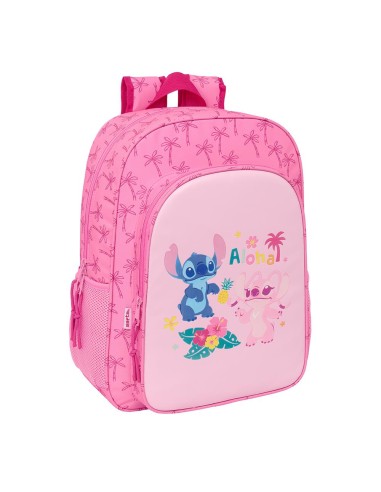 Mochila 42cm Stitch Chill adaptable