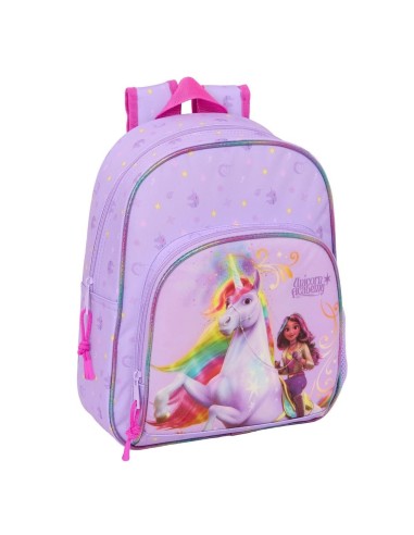 Mochila 34cm Unicorn academy adaptable