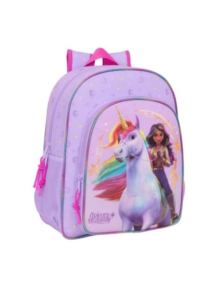 Mochila 38cm Unicorn academy adaptable