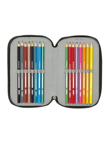 Plumier triple Minecraft 37pzs