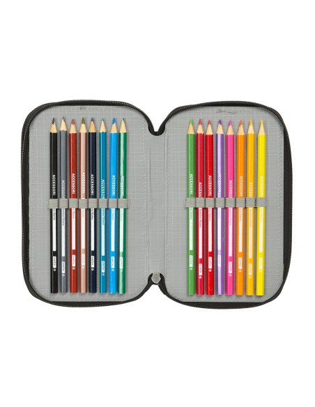 Plumier triple Minecraft 37pzs