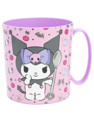 Taza micro Kuromi 390ml
