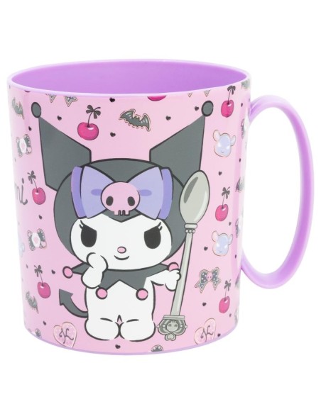 Taza micro Kuromi 390ml