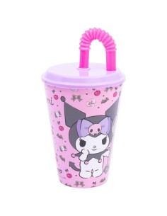 Vaso caña 430ml Kuromi