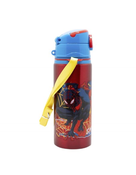 Cantimplora aluminio 730ml asa Spiderman Moving targert