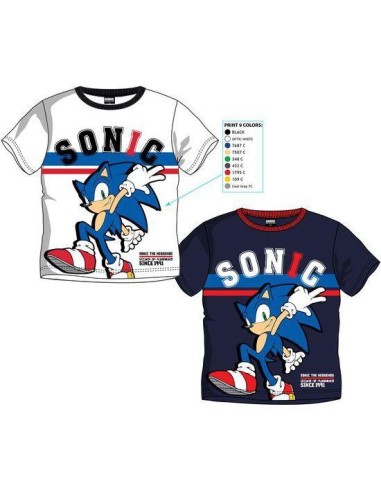 Camiseta mc Sonic algodón EV1190 v22
