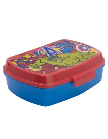 Sandwichera rectangular Vengadores Avengers Bombers