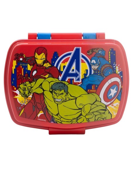 Sandwichera rectangular Vengadores Avengers Bombers