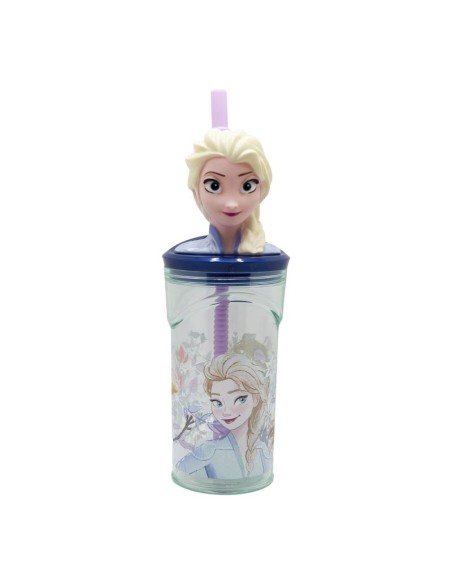 Vaso figurita 3d 360ml Frozen