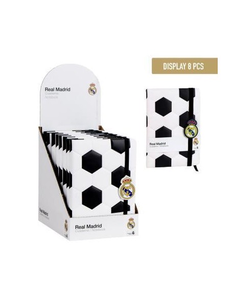 Cuaderno acolchado Real Madrid UNIDAD
