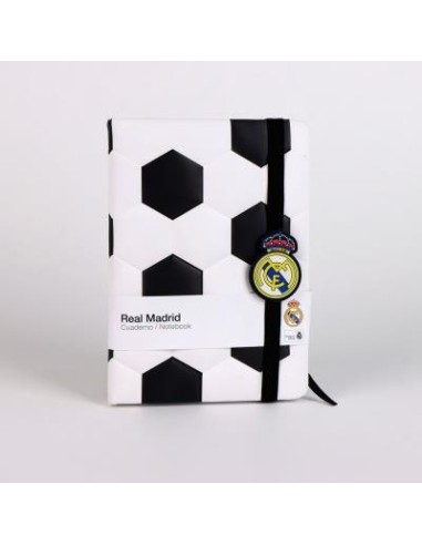 Cuaderno acolchado Real Madrid UNIDAD