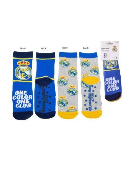 Pack 2 calcetines antideslizantes Real Madrid 27 a 34
