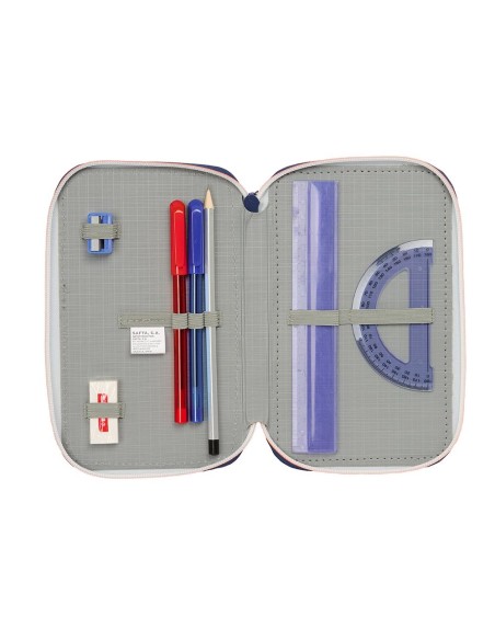 Plumier triple FC Barcelona 37 pzas 2ª equipación 25/26 