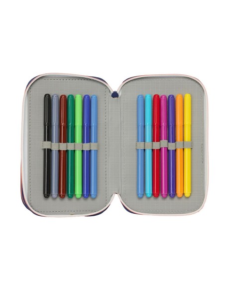 Plumier triple FC Barcelona 37 pzas 2ª equipación 25/26 