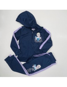 Chandal capucha Frozen MARINO/LILA HW1018 i23 2