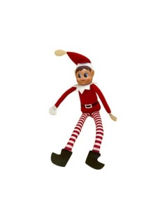 Elfo chica navidad 30cm unidad