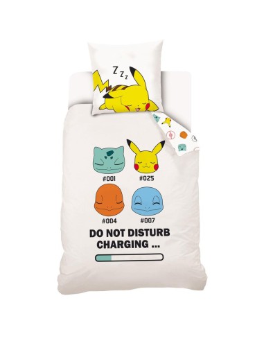 Funda nordica Premium Pokemon cama 90 algodon