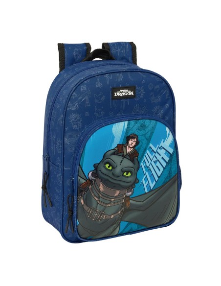 Mochila 34cm Como entrenar a tu dragón adaptable a carro 