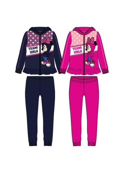 Chandal capucha Minnie FUXIA/MARINO HW1063 i23