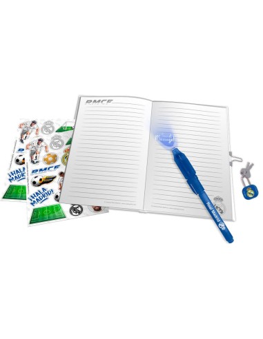 Diario bolígrafo magico Real Madrid