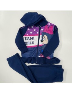 Chandal capucha Minnie FUXIA/MARINO HW1063 i23 2