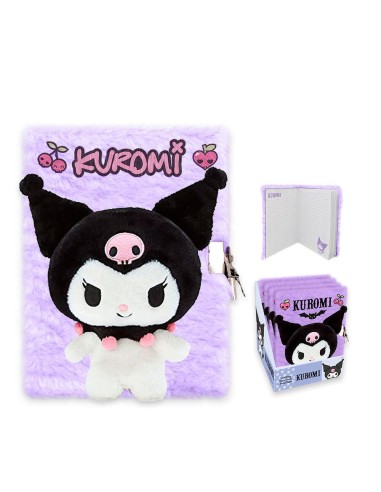 Cuaderno 3D A5 Kuromi Hello Kitty