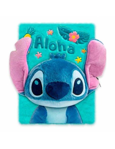 Diario secreto peluche 3D Stitch Disney