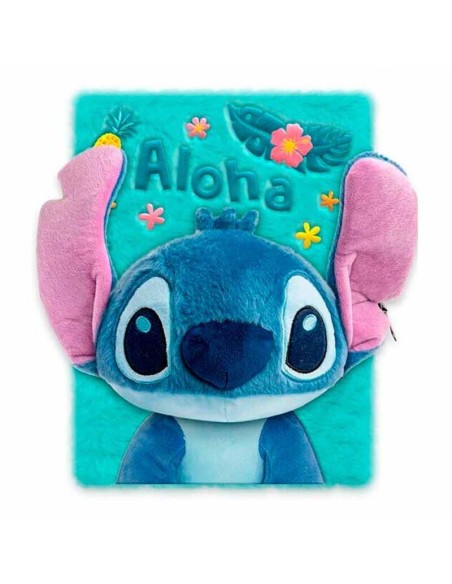 Diario secreto peluche 3D Stitch Disney