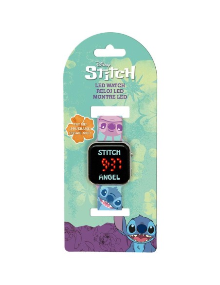 Reloj Stitch led