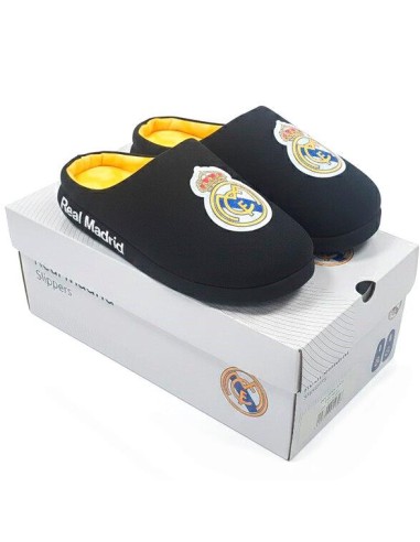 Pantuflas Real Madrid negro (30/31 A 36/37)