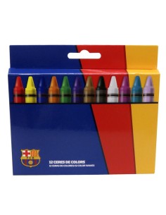 Ceras de Colores FCBarcelona 12 pzas