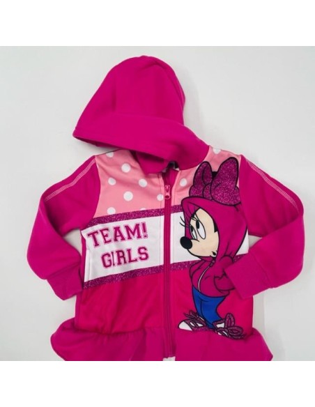 Chandal capucha Minnie FUXIA/MARINO HW1063 i23