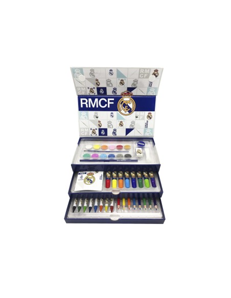 Maletin coloreable Real Madrid 44 piezas