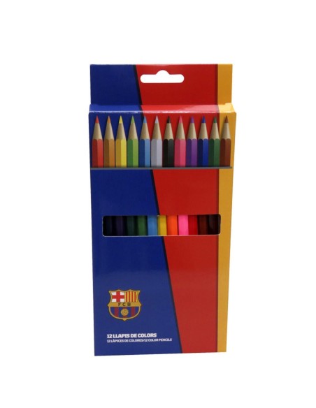 Lápices de Colores FC Barcelona 12 pzas