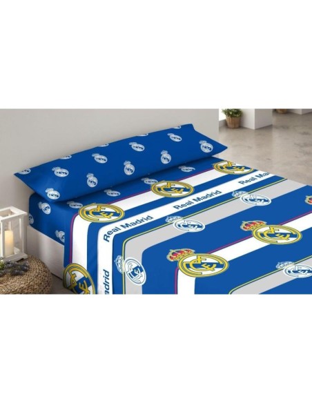 Juego sábanas coralina Real Madrid mod 2 cama de 135