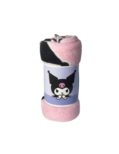 Manta coralina Kuromi 100x140cm