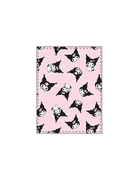 Manta coralina Kuromi 100x140cm