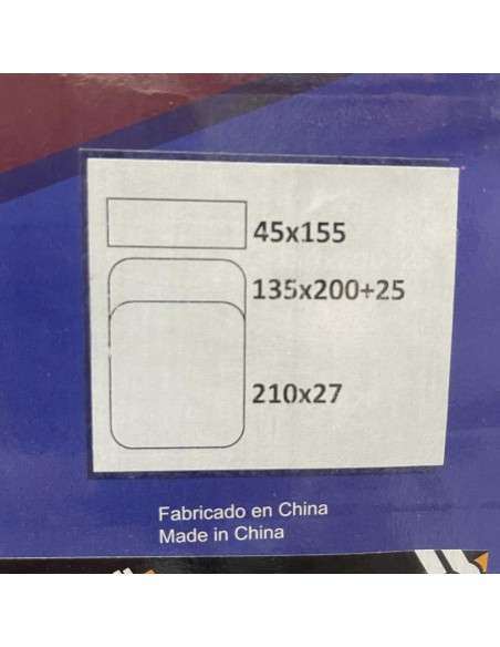 Juego sábanas coralina FC Barcelona mod 2 cama de 135