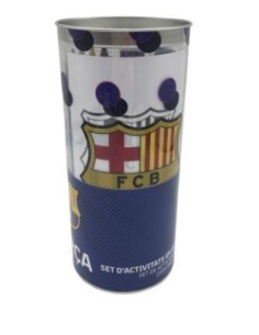 Set papelería FC Barcelona hucha 38 pzas