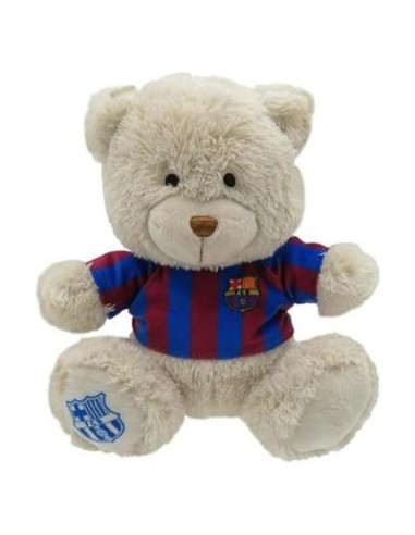Peluche osito camiseta FC Barcelona 20cm