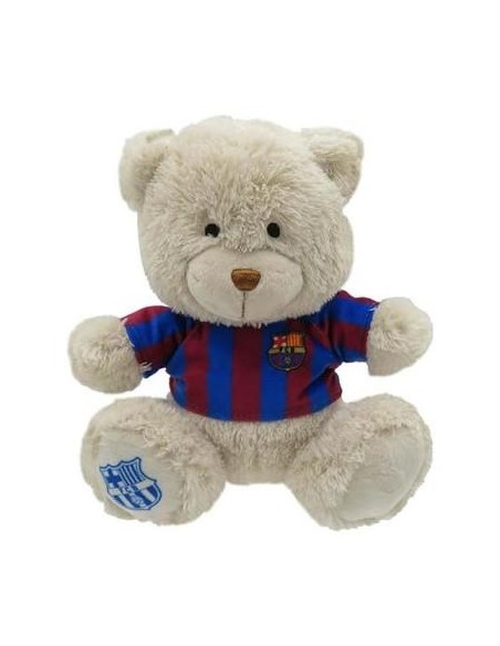 Peluche osito camiseta FC Barcelona 20cm